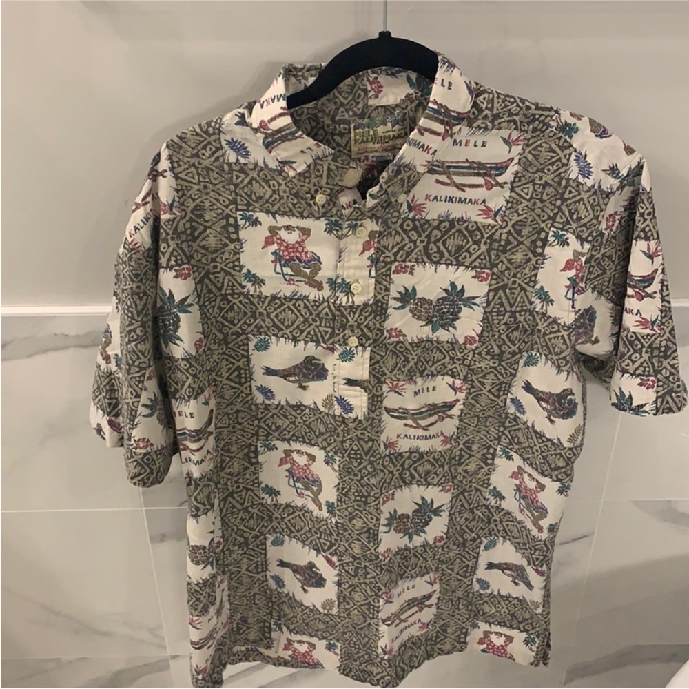 Vintage Christmas Reyn Spooner Aloha shirt
